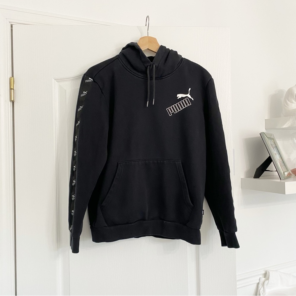 PUMA | Black amplified men’s hoodie - Picture 3 of 7